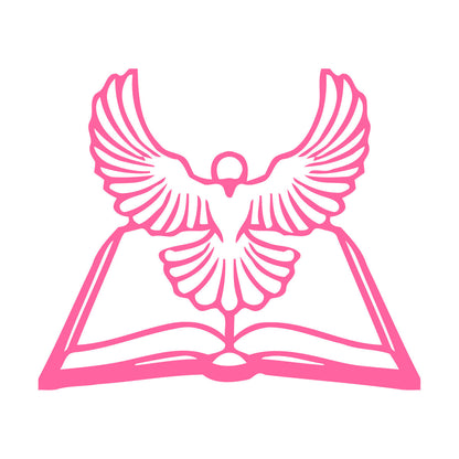 Vinyl Wall Stickers Animals And Birds General Ledger Bible White Dove Holy Spirit Car Body Decoration