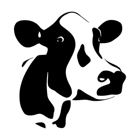 Cow Animal Dairy Farm Milk Wall Stickers Multi Color Selection