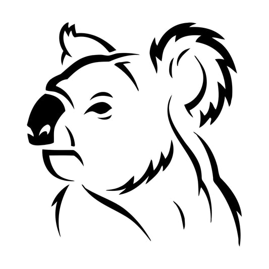 Mural And Wall Vinyl Decal Koala Zoo Animal Children Baby Window Decals