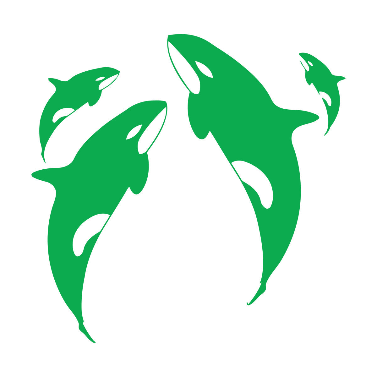 Wall Decals Pvc Whale Ocean Marine Animals Sea Do Not Damage The Wall Surface