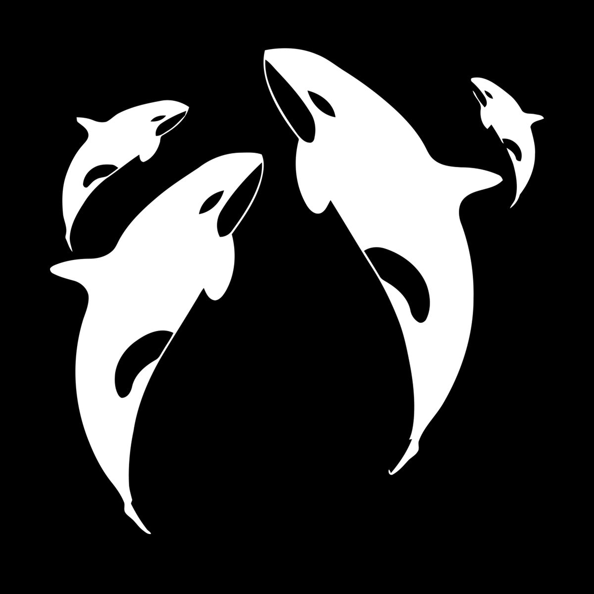 Wall Decals Pvc Whale Ocean Marine Animals Sea Do Not Damage The Wall Surface