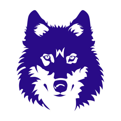 Lettering Stickers Wolf Beautiful Animal Zoo Tribal Multi Color Selection