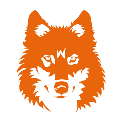 Lettering Stickers Wolf Beautiful Animal Zoo Tribal Multi Color Selection