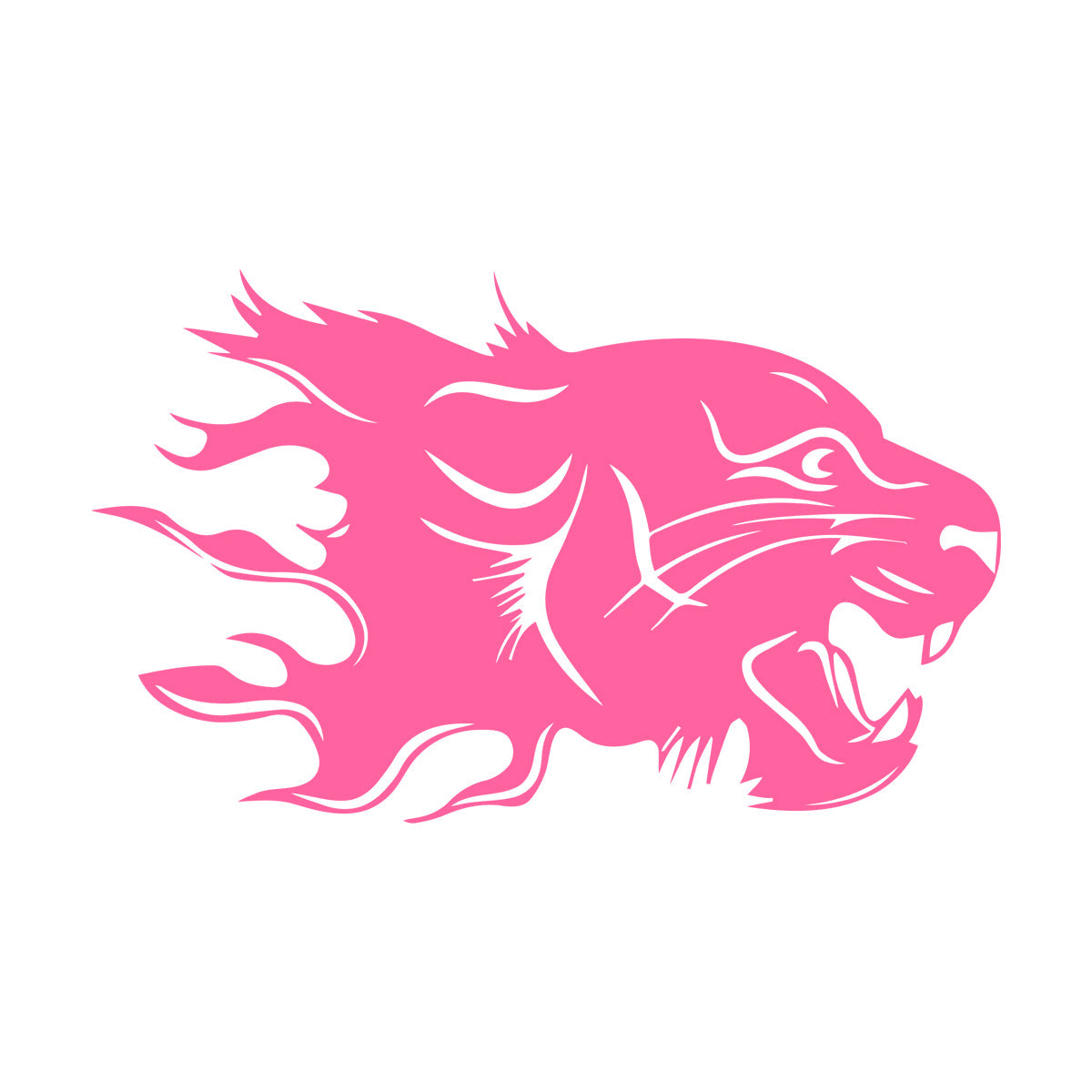 Wall Stickers Abstract Animal Predator Leopard Big Cat Head Wall Beautification