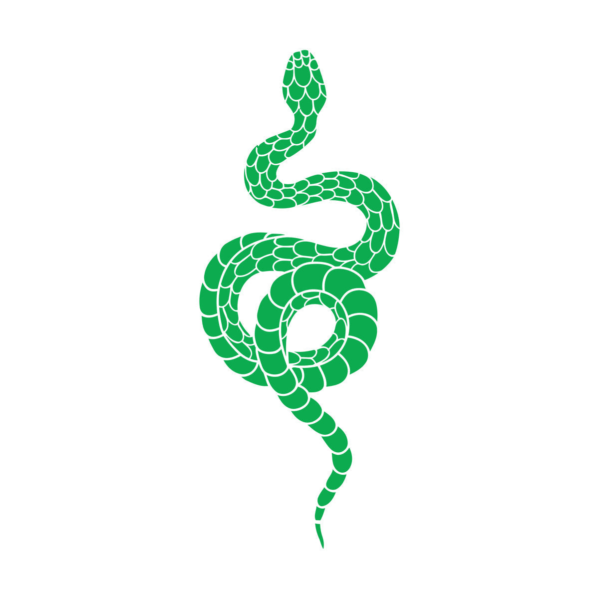 Abstract Animal Snake Ethnic Style Engraving Stickers Glass Stickers