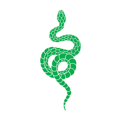 Abstract Animal Snake Ethnic Style Engraving Stickers Glass Stickers