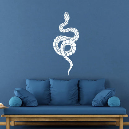 Abstract Animal Snake Ethnic Style Engraving Stickers Glass Stickers