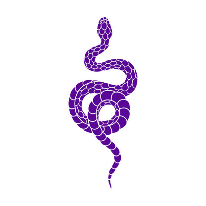 Abstract Animal Snake Ethnic Style Engraving Stickers Glass Stickers