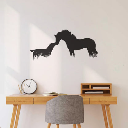 Lettering Decals Abstract Animals Pet Horse Dog Veterinary Clinic Store Decoration