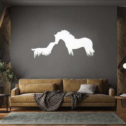 Lettering Decals Abstract Animals Pet Horse Dog Veterinary Clinic Store Decoration