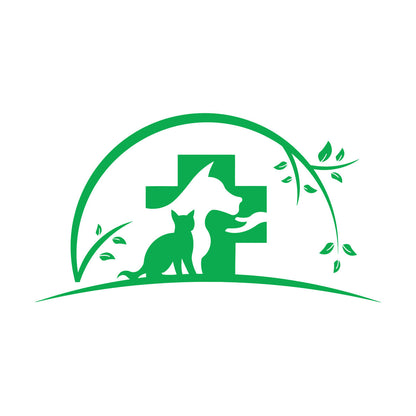 Lettering Stickers Animals Vet Pets Shop Veterinary Medicine Clinic Removable Without Leaving Glue