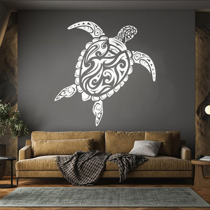 Vinyl Wall Stickers Abstract Turtle Sea Animal Marine Style It Won'T Fall Off