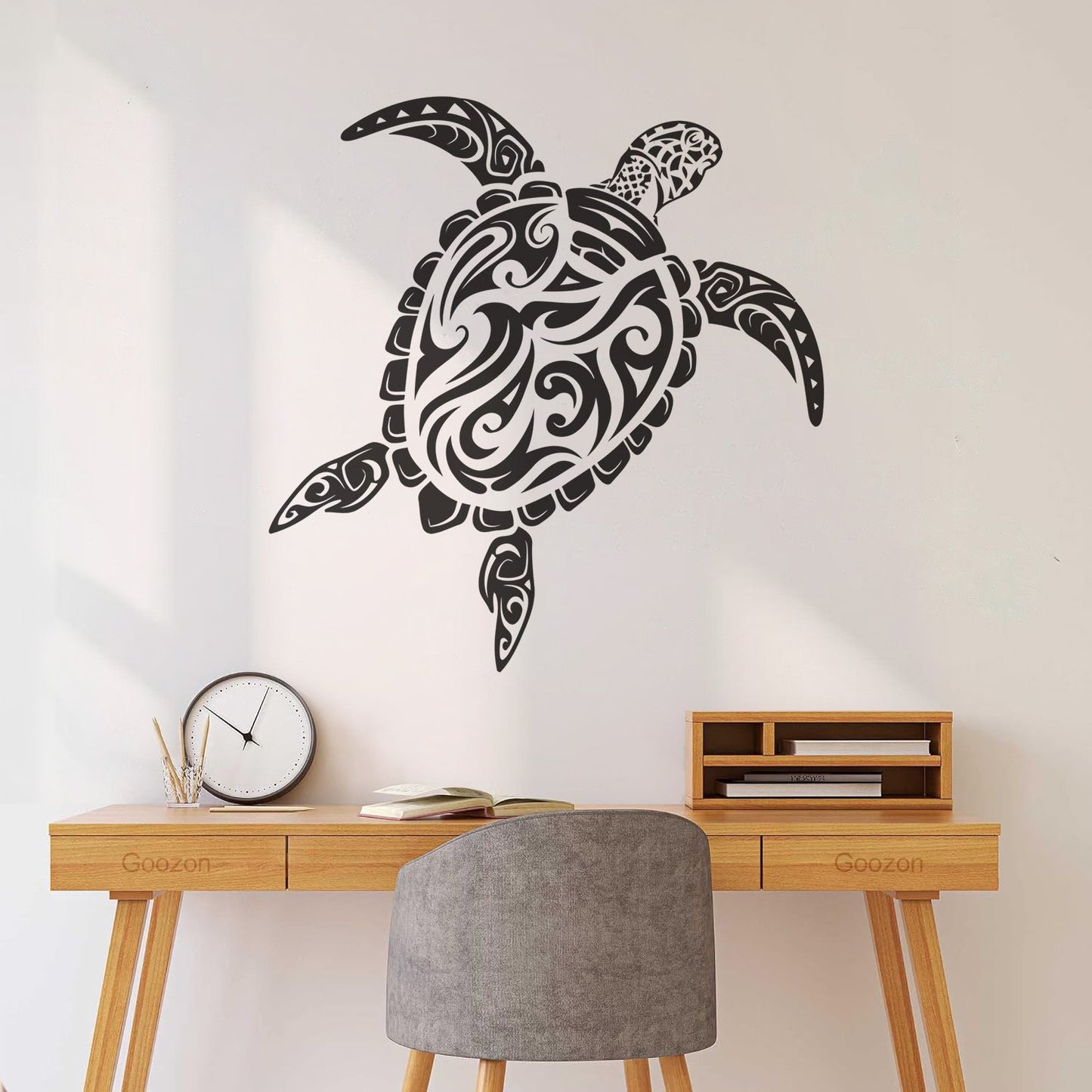 Vinyl Wall Stickers Abstract Turtle Sea Animal Marine Style It Won'T Fall Off