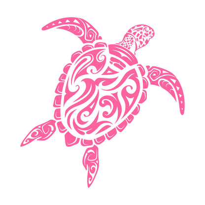 Vinyl Wall Stickers Abstract Turtle Sea Animal Marine Style It Won'T Fall Off