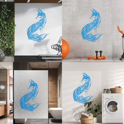 Wall Decals Abstract Wild Animal Fox Sly Predator Children Room Personalized Customization