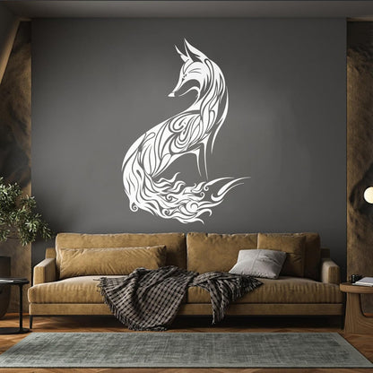Wall Decals Abstract Wild Animal Fox Sly Predator Children Room Personalized Customization