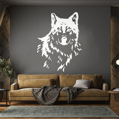 Abstract Wolf Beautiful Animal Zoo Tribal Wall Stickers Paster Paper Car Body Decoration