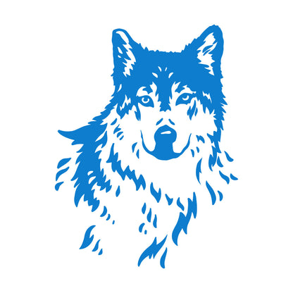 Abstract Wolf Beautiful Animal Zoo Tribal Wall Stickers Paster Paper Car Body Decoration