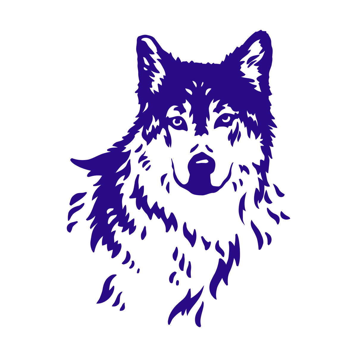 Abstract Wolf Beautiful Animal Zoo Tribal Wall Stickers Paster Paper Car Body Decoration