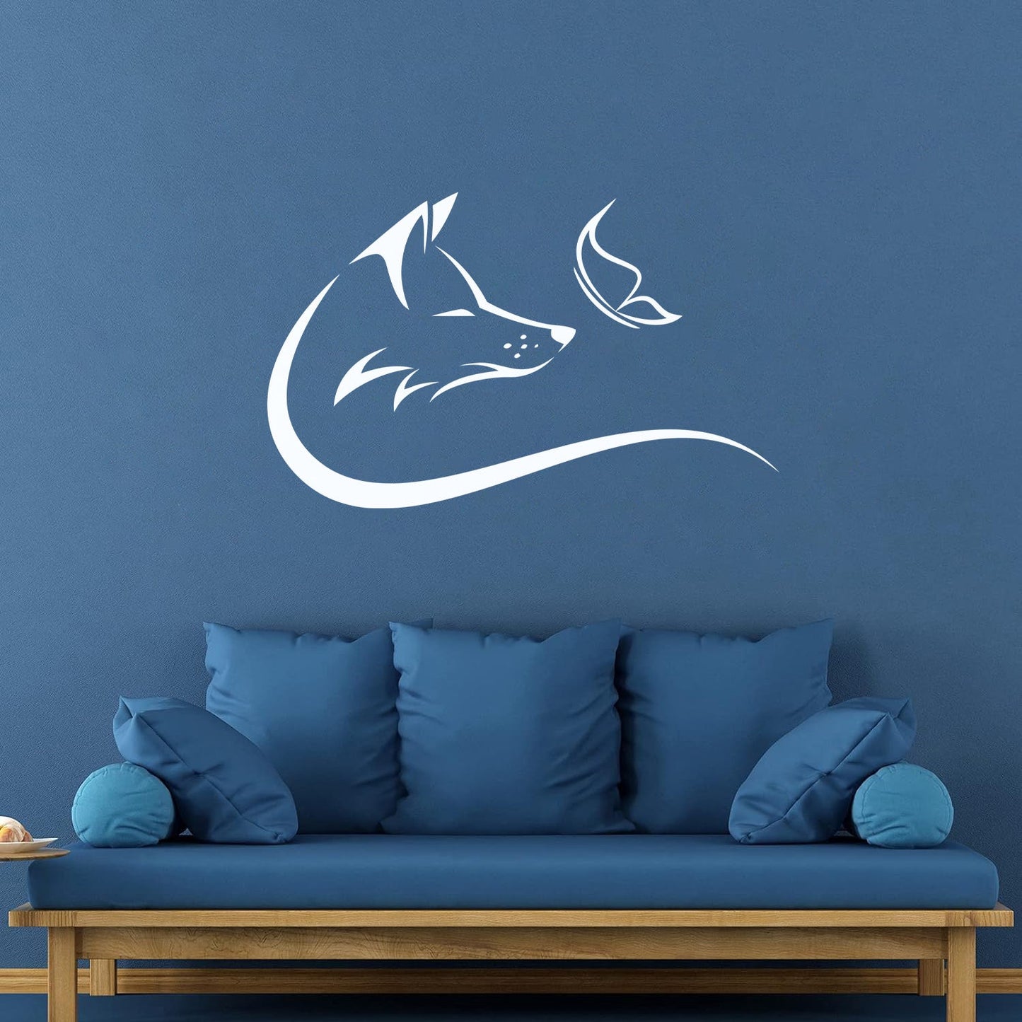 Lettering Decals Animal Butterfly Fox Head Predator It Won'T Fall Off