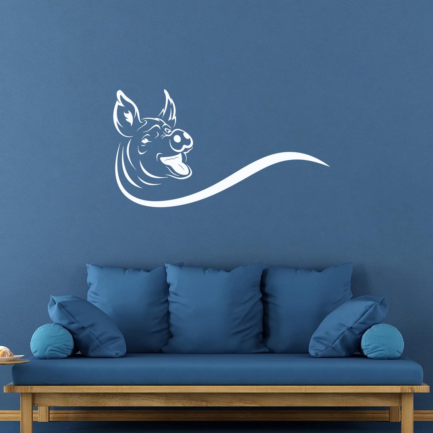 Lettering Decals Animals Farm Silhouette Head Cute Piglet Multi Color Selection