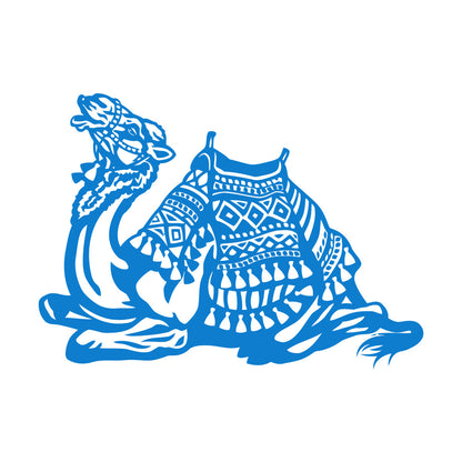 African Arabian Animal Camel Bedouin Lettering Decals Removable Without Leaving Glue