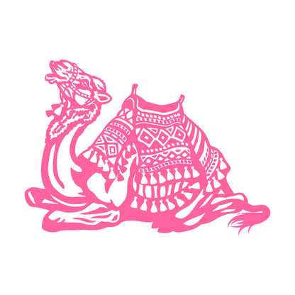 African Arabian Animal Camel Bedouin Lettering Decals Removable Without Leaving Glue