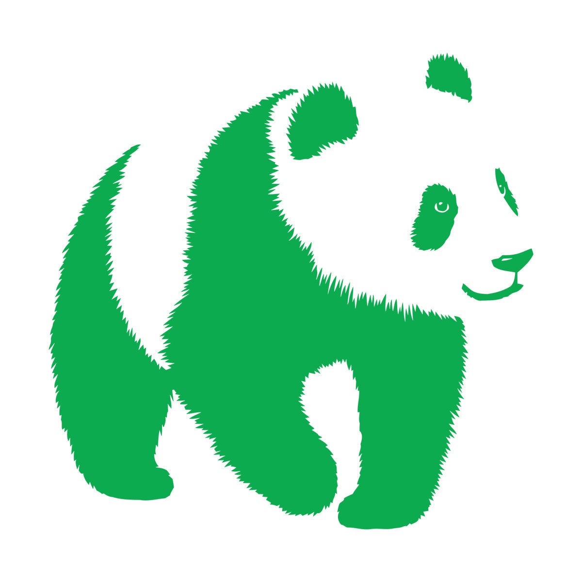 Baby Panda Asian Bear Animal Zoo Fine Carving Stickers Can Modify And Add Information