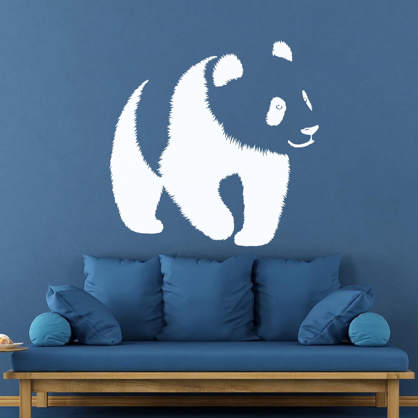 Baby Panda Asian Bear Animal Zoo Fine Carving Stickers Can Modify And Add Information