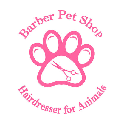 Vinyl Art Sticker Barber Pet Shop Haircut Salon Hairdresser Animal Car Body Decoration