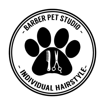 Engraving Stickers Barber Pet Studio Individual Hairstyle Home Animals Window Decals