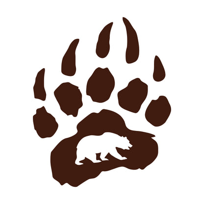 Vinyl Wall Stickers Bear Paw Claws Predator Animal Forest Store Decoration