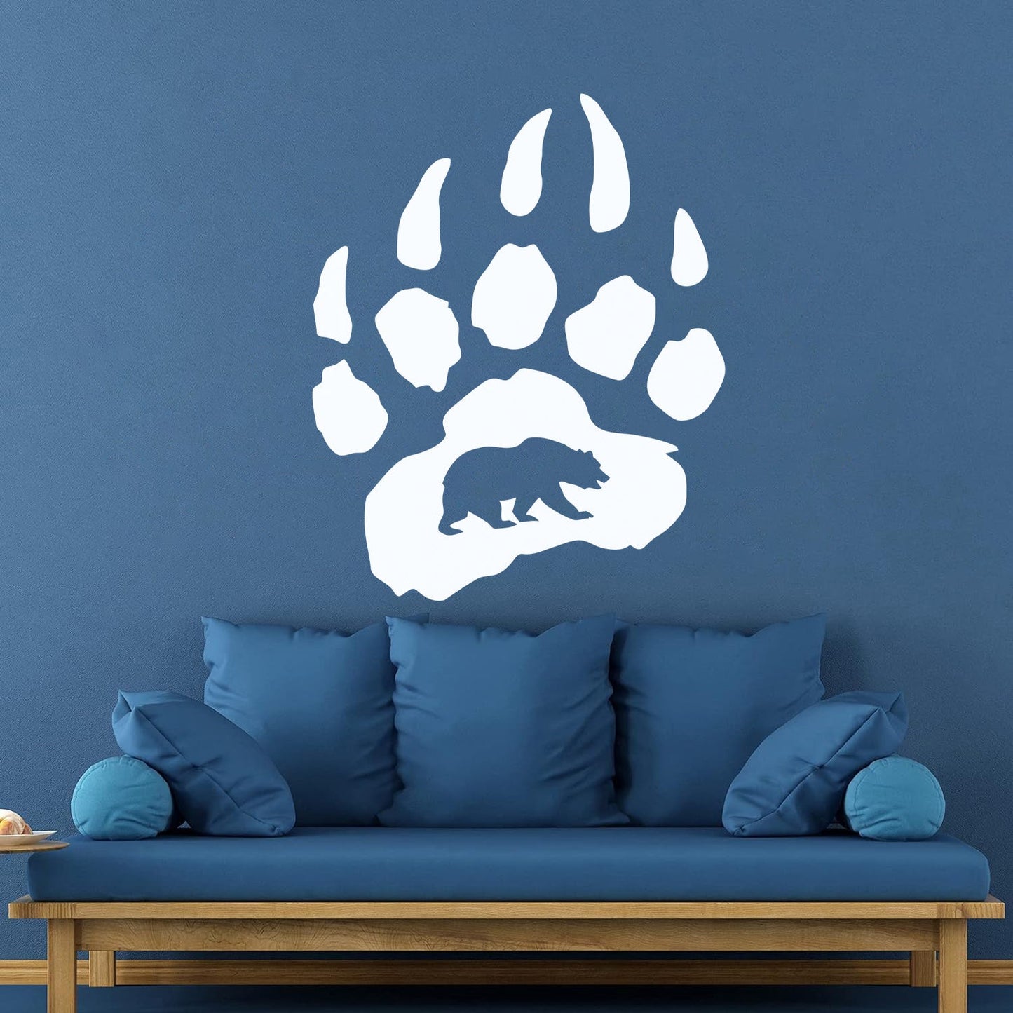 Vinyl Wall Stickers Bear Paw Claws Predator Animal Forest Store Decoration
