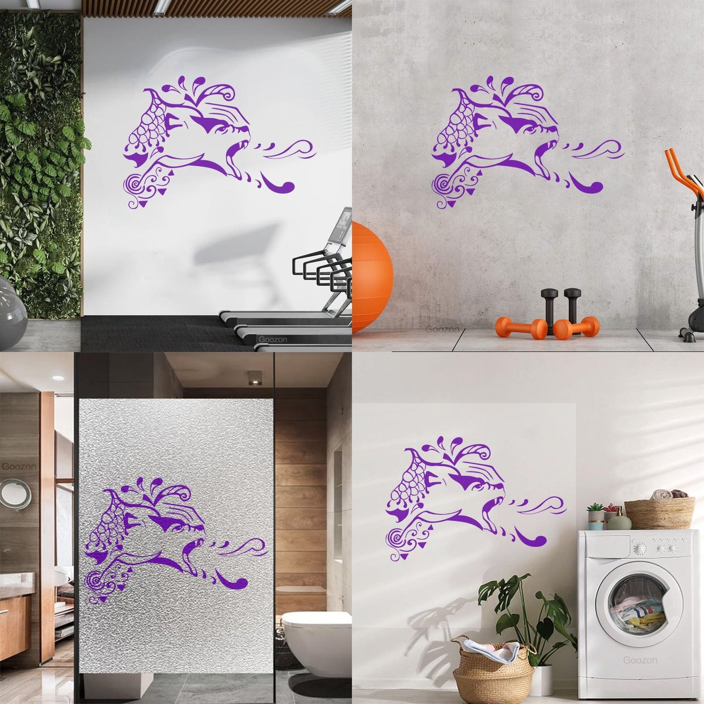 Wall Decals Bear Predator Animal Tribal Tattoo Culture