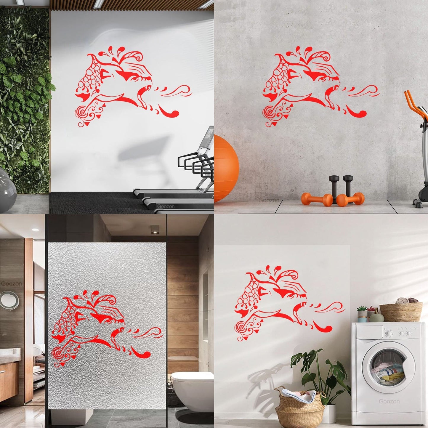 Wall Decals Bear Predator Animal Tribal Tattoo Culture