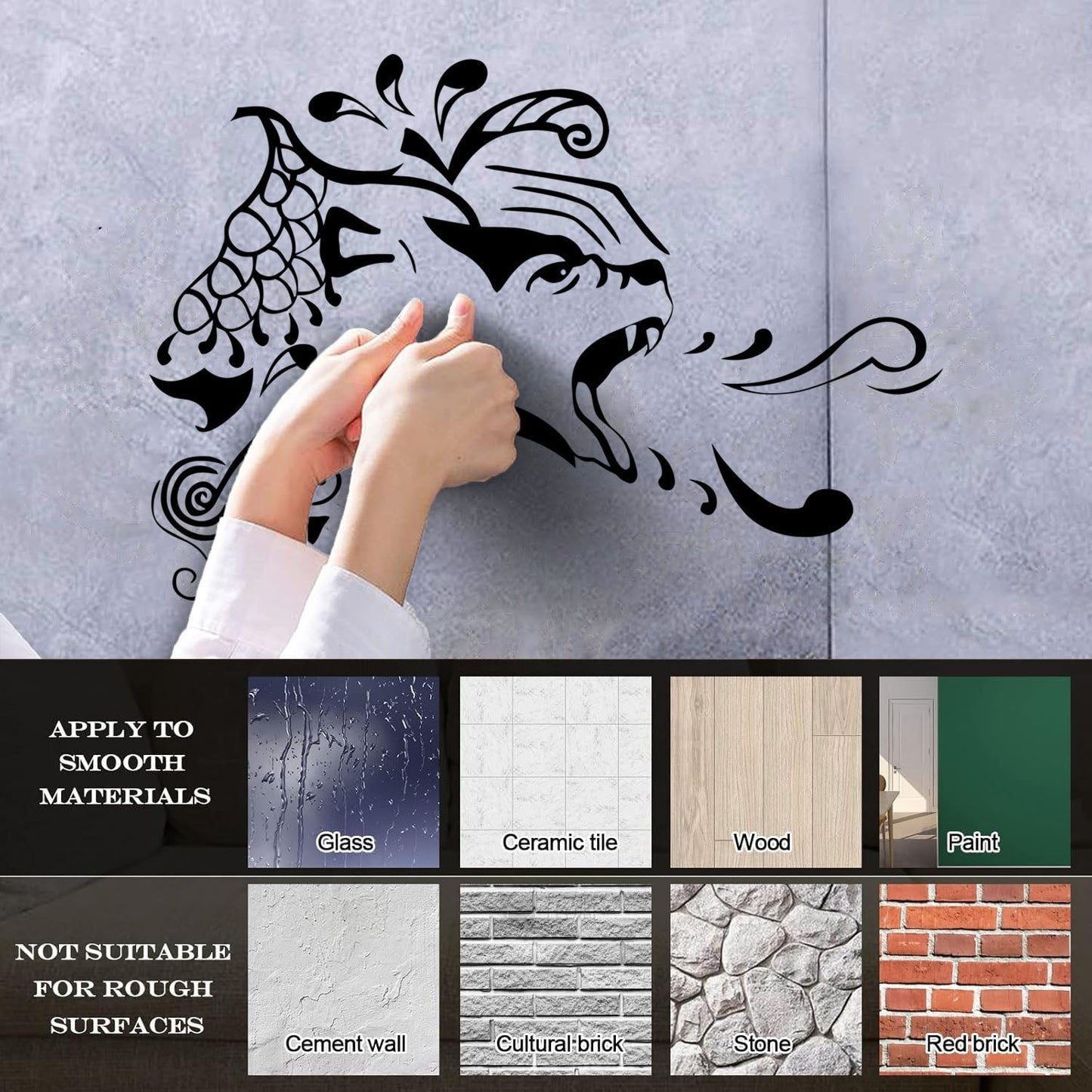 Wall Decals Bear Predator Animal Tribal Tattoo Culture