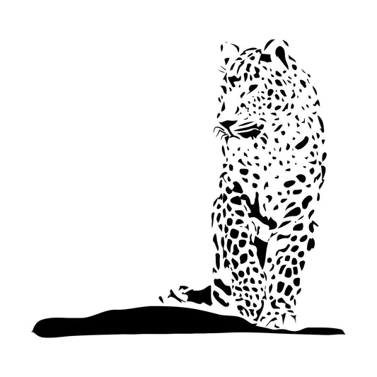 Wall Stickers Beauty Animal Shop Leopard Big Cat Zoo Multi Color Selection