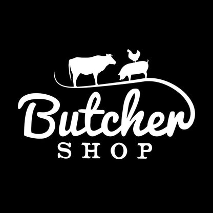 Wall Decals Pvc Butcher Shop Animals Cow Pig Chicken Meat Do Not Damage The Wall Surface