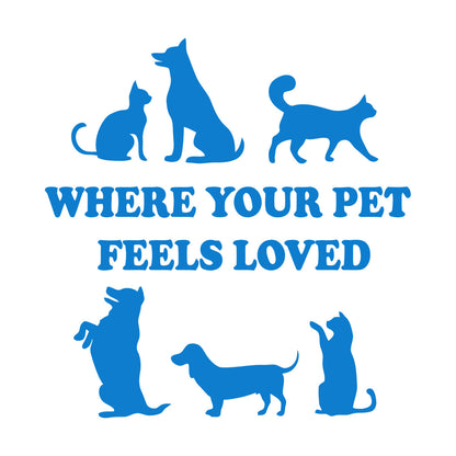 Wall Stickers Paster Paper Cute Pets Friendship Love Animals Phrase Car Body Decoration