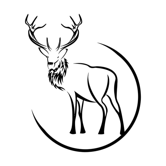 Vinyl Wall Stickers Deer Animal Hunting Hobbies Hunter Art Mural Painting