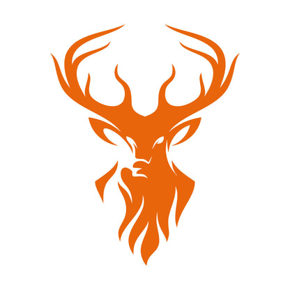 Deer Head Animal Forest Hunting Wall Stickers Car Body Decoration