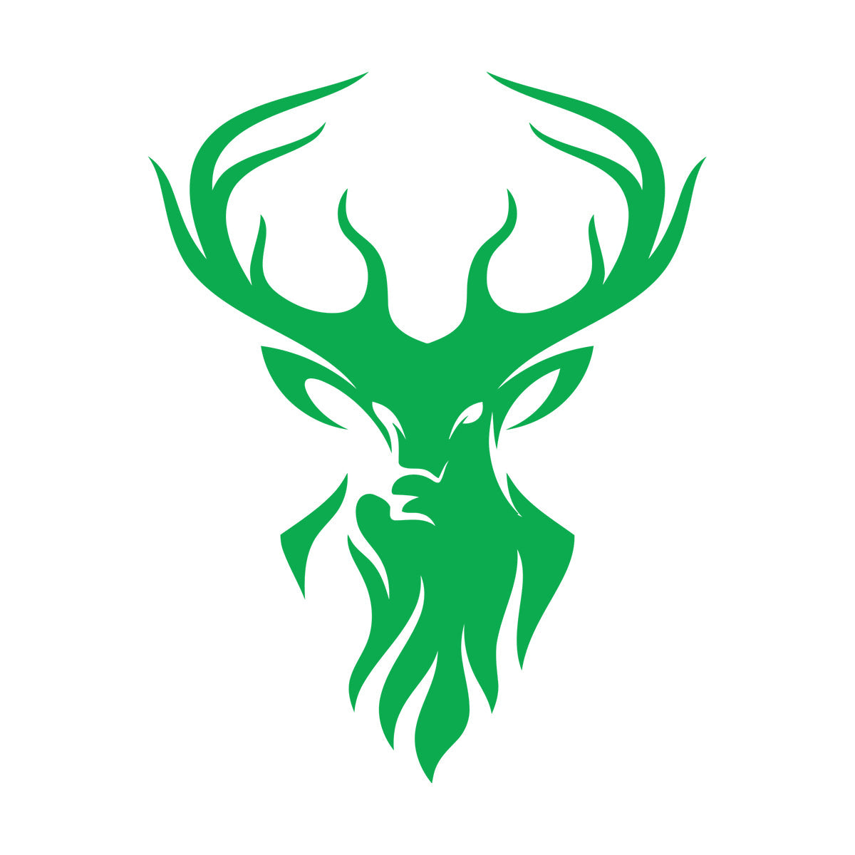 Deer Head Animal Forest Hunting Wall Stickers Car Body Decoration