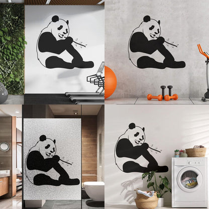 Wall Decals Pvc Funny Panda Animal Positive Can Modify And Add Information