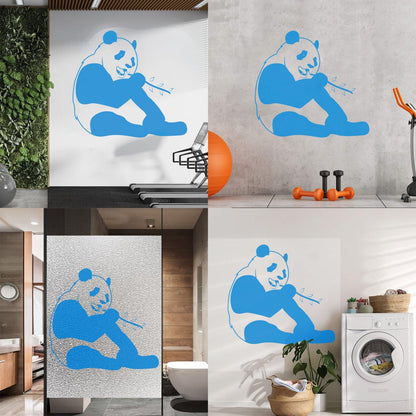 Wall Decals Pvc Funny Panda Animal Positive Can Modify And Add Information