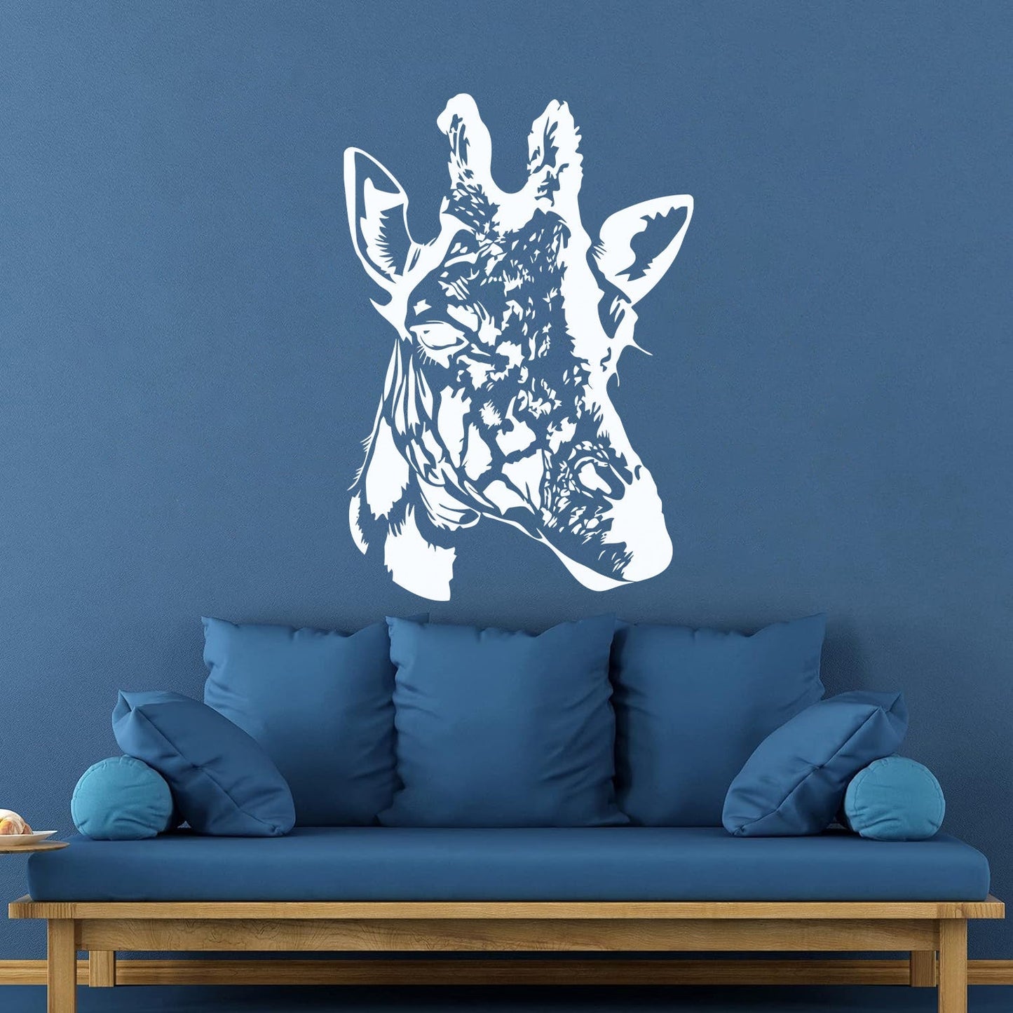 Wall Decals Giraffe Head African Animal Art Decoration