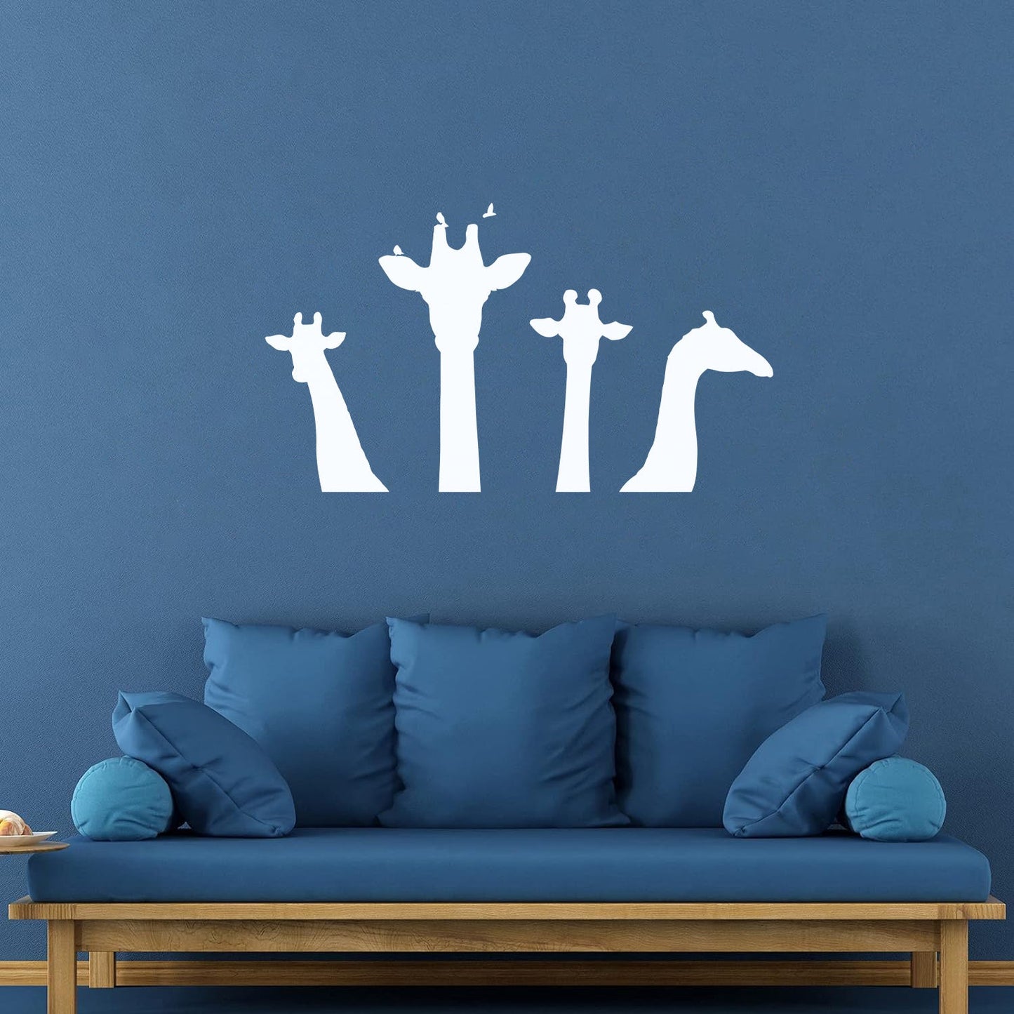 Engraving Decals Giraffe Head Silhouette Safari Wild Animals Zoo Car Body Decoration