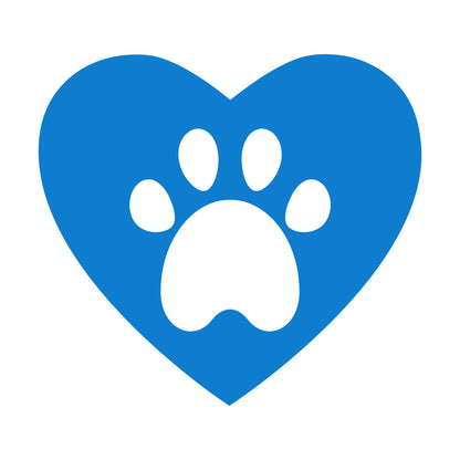 Lettering Decals Heart Symbol Love Pets Animal Tracks Self Adhesive