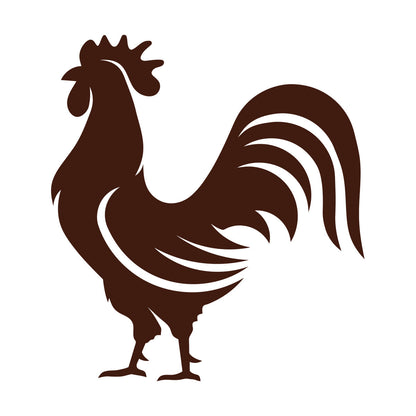 Wall Vinyl Sticker Decor Home Animal Rooster Bird Farm Village Can Modify And Add Information