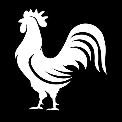 Wall Vinyl Sticker Decor Home Animal Rooster Bird Farm Village Can Modify And Add Information