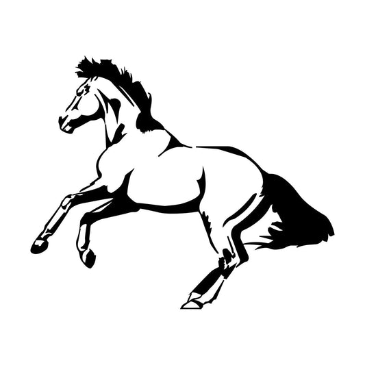 Horse Stallion Galloping Animal Farm Vinyl Wall Stickers Tattoo Culture